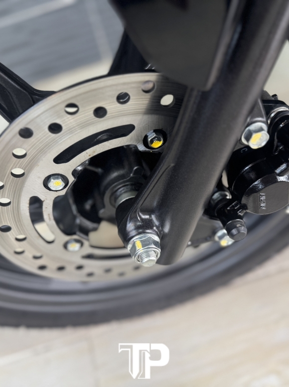 Honda AB 125 date 2025 Đen Bóng Bs 077.97