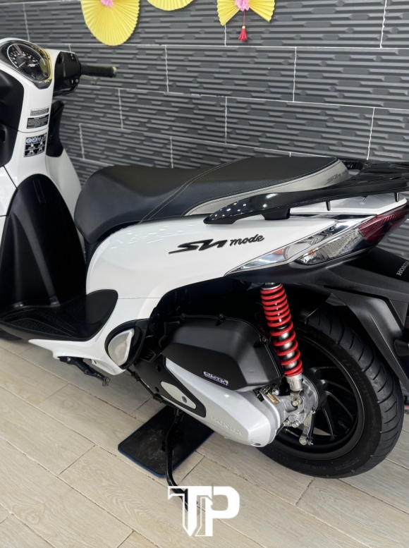 Honda SH mode 2022 abs Trắng Đen Sporty 