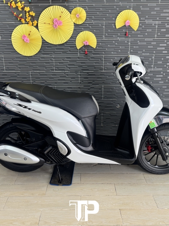 Honda SH mode 2022 abs Trắng Đen Sporty 