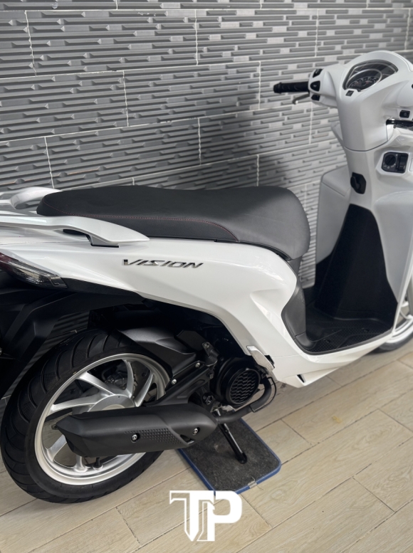 Honda Vision 2021 Trắng Đen Bs Sài Gòn