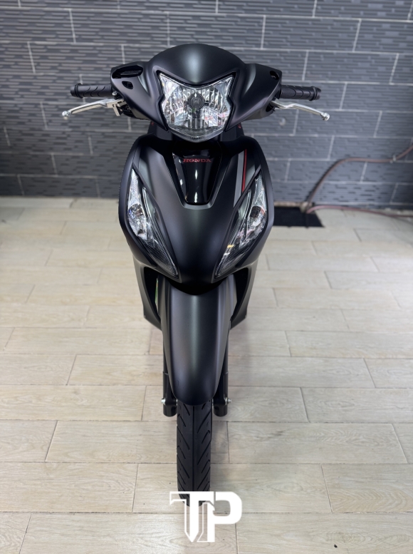 Honda Vision Đen Nhám Thể Thao Bánh lớn New 