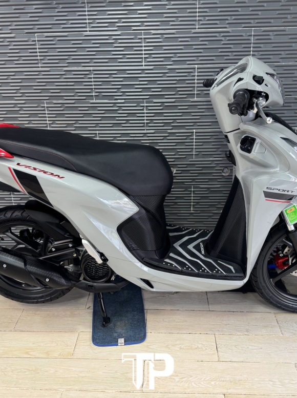 Honda Vision 2025 Bánh lớn Xám Xi Măng