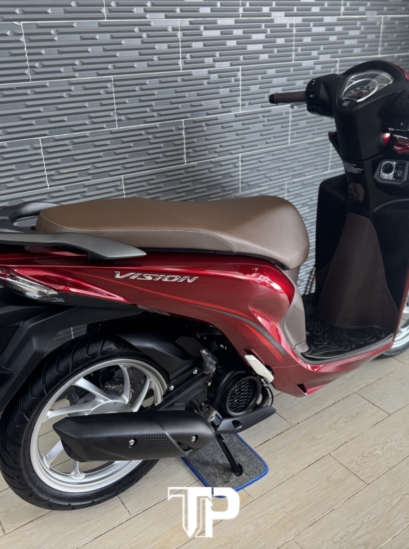 Honda Vision 2025 Đỏ Nâu Bs Sài Gòn